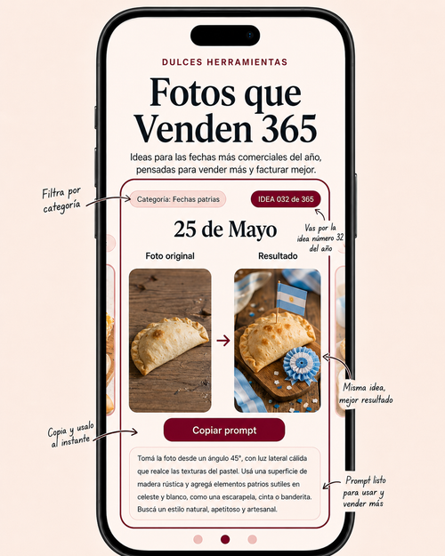 365 Ideas de Fotos con IA Para Crear Contenido