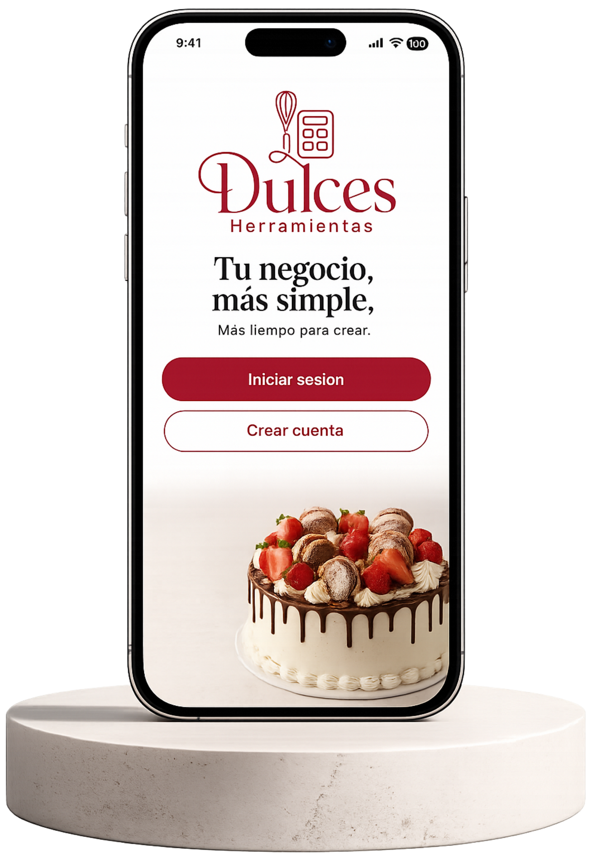 Portada de la app Dulces Herramientas