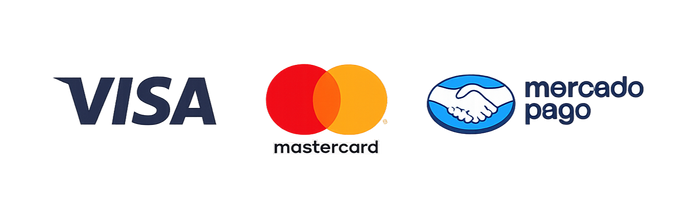 Visa, Mastercard y Mercado Pago